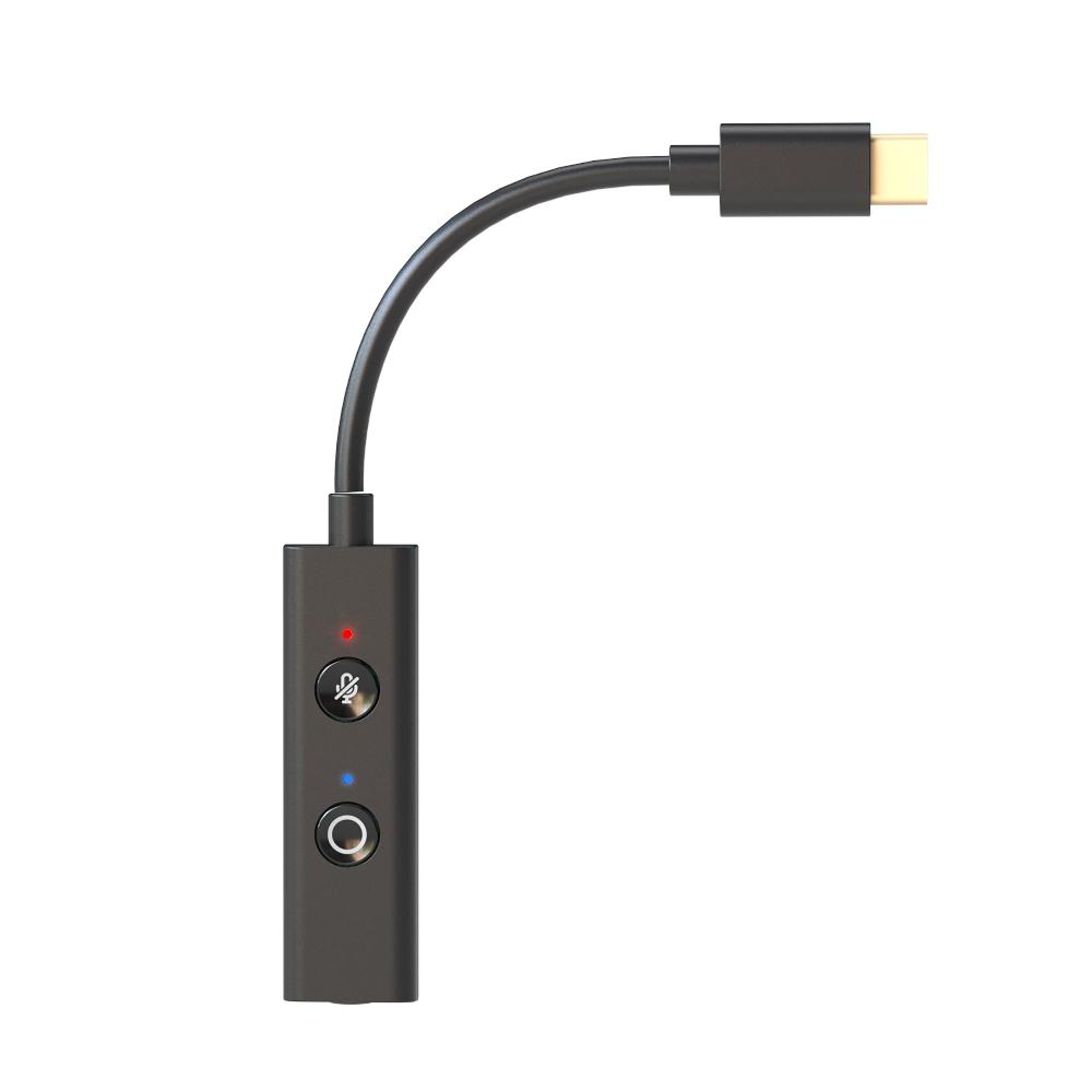 Creative Sound Blaster PLAY 4 DAC USB plug and play portatile ad alta risoluzione con disattivazione automatica del microfono e cancellazione del rumore a due vie con SmartComms Kit per conference call Presa