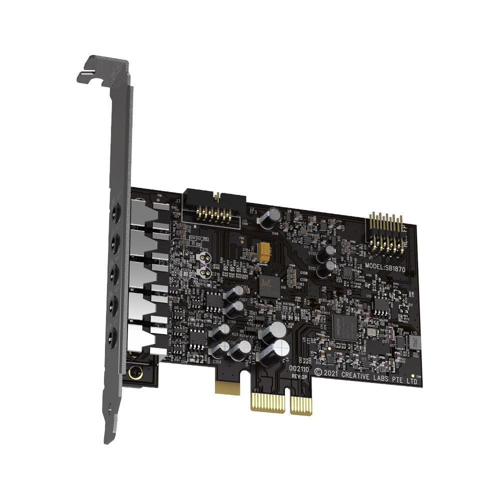 Creative Sound Blaster Audigy Fx V2 Scheda audio Hi-res 5.1 PCI-e aggiornabile con SmartComms Kit Offerte