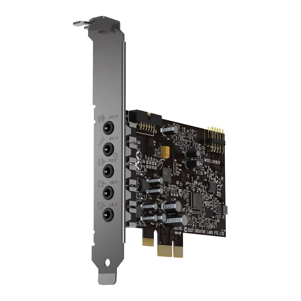 Creative Sound Blaster Audigy Fx V2 Scheda audio Hi-res 5.1 PCI-e aggiornabile con SmartComms Kit Offerte