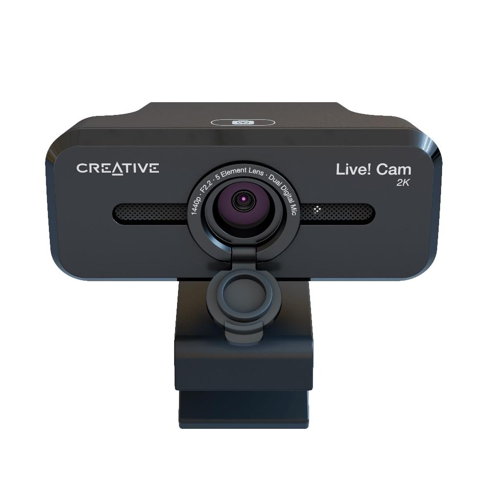 Creative Live Cam Sync V3 Webcam 2K QHD con zoom digitale 4X e microfoni integrati Vendite Flash