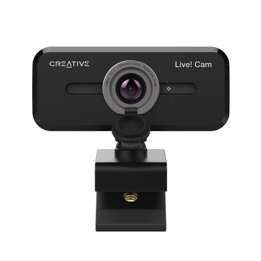 Creative Live Cam Sync 1080p V2 Webcam full HD con disattivazione automatica del microfono e cancellazione del rumore per le videochiamate Negozio