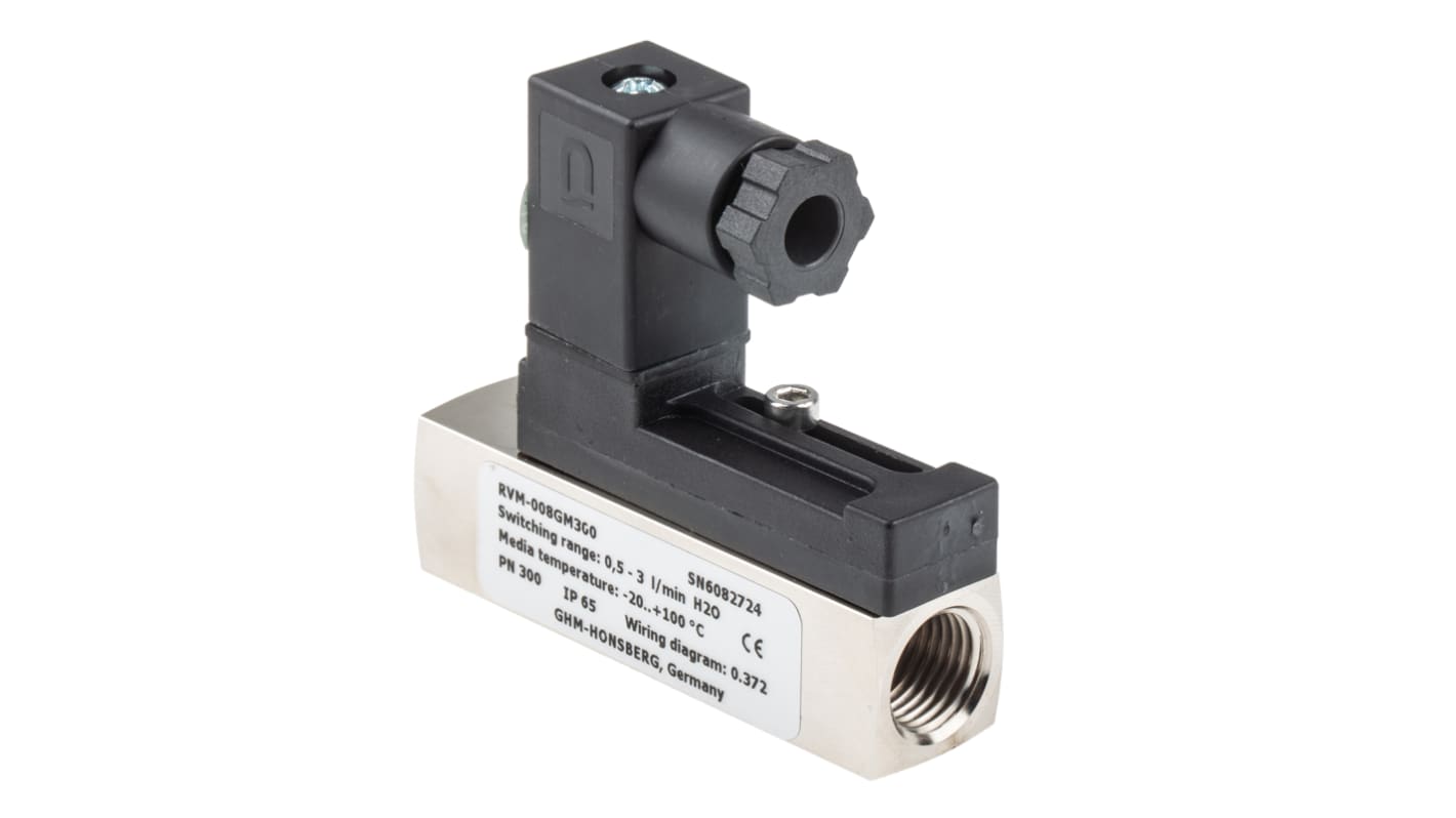 Rs-Online Interruttore di flusso RS PRO per Liquidi flusso 0 5 l/min → 3 l/min