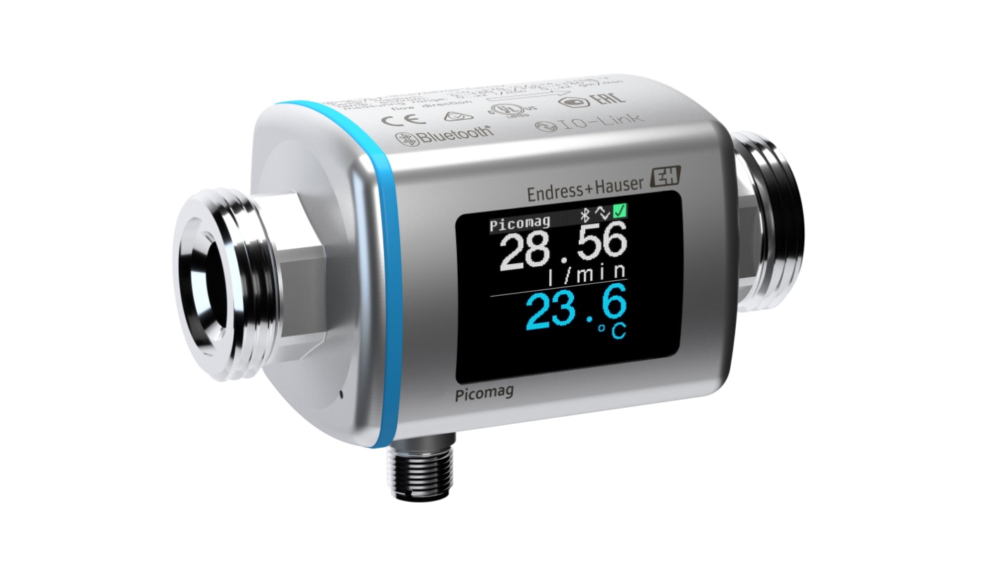 Rs-Online Flussometro Endress+Hauser per Liquidi flusso 0 1 l/min → 75 l/min
