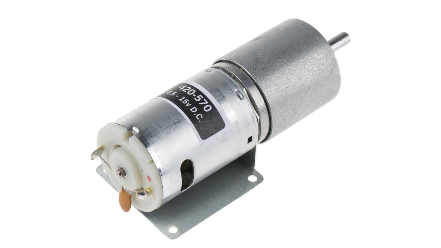 Rs-Online Motoriduttore RS PRO 6 → 15 V c.c. 19 35 W 4 giri/min
