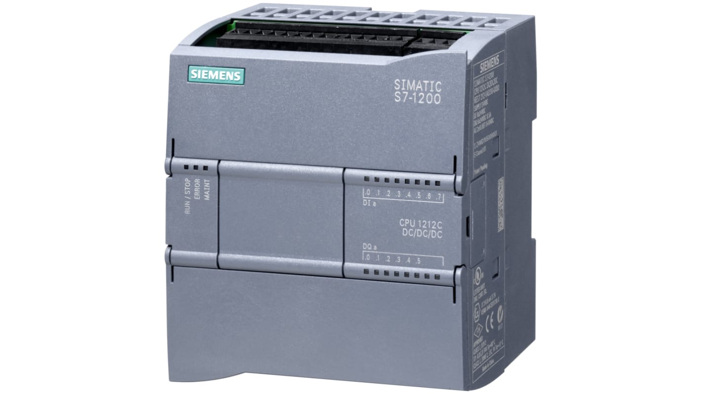 Rs-Online CPU PLC Siemens SIMATIC S7-1200 ingressi: 8 (digitale 2 interruttori come analogico) uscite: 6 (uscita digitale Sconti VIP