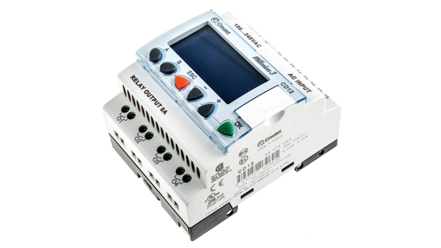 Rs-Online Modulo logico Crouzet Millenium 3 ingressi: 8 uscite: 4 Offerta speciale della fabbrica