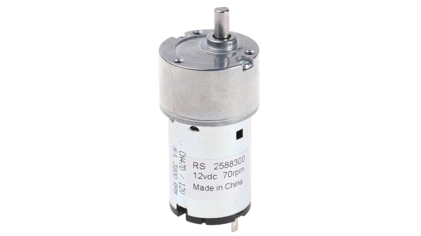 Rs-Online Motoriduttore RS PRO 12 V c.c. 70 giri/min Fino al 55% di sconto