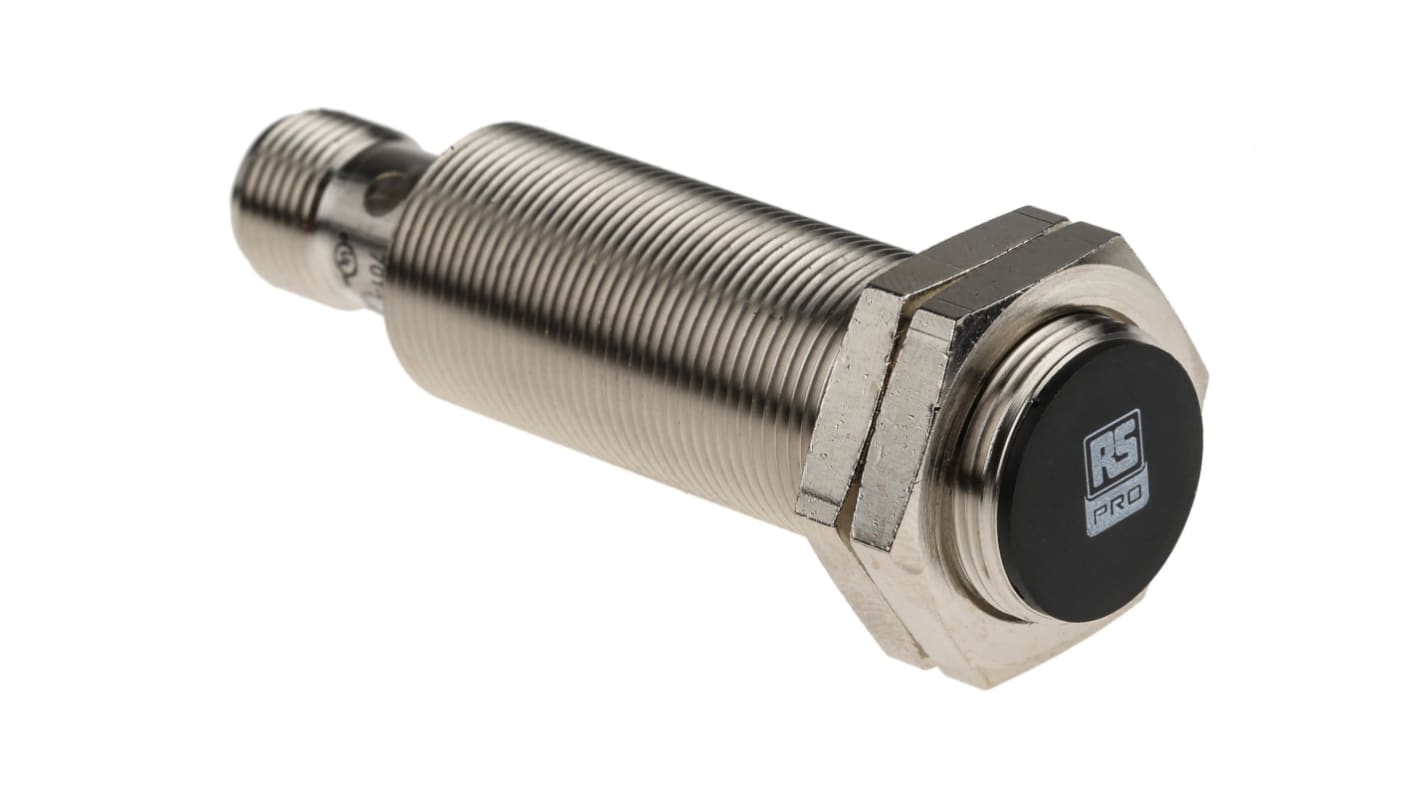 Rs-Online Sensore di prossimità Cilindro filettato RS PRO M18 rilevamento 5 mm 10 → 30 V c.c Offerta per la Festa della Mamma