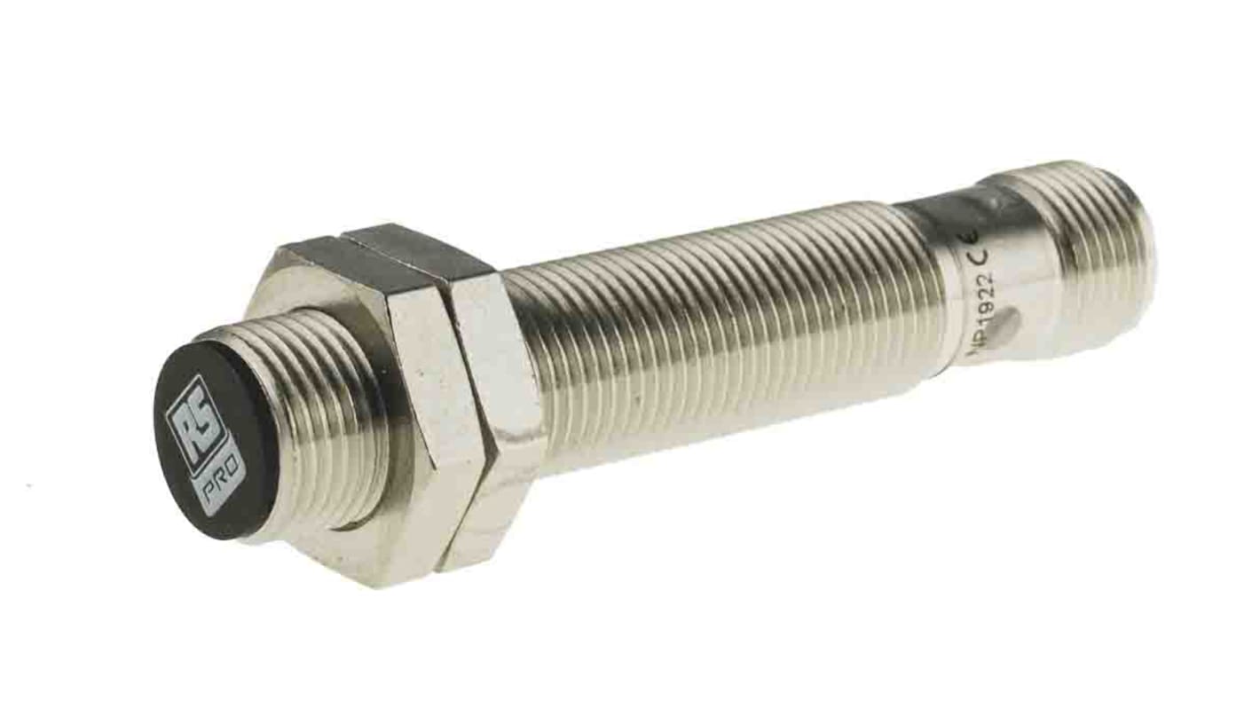 Rs-Online Sensore di prossimità Cilindro filettato RS PRO M12 rilevamento 2 mm 10 → 30 V c.c Offerta San Valentino