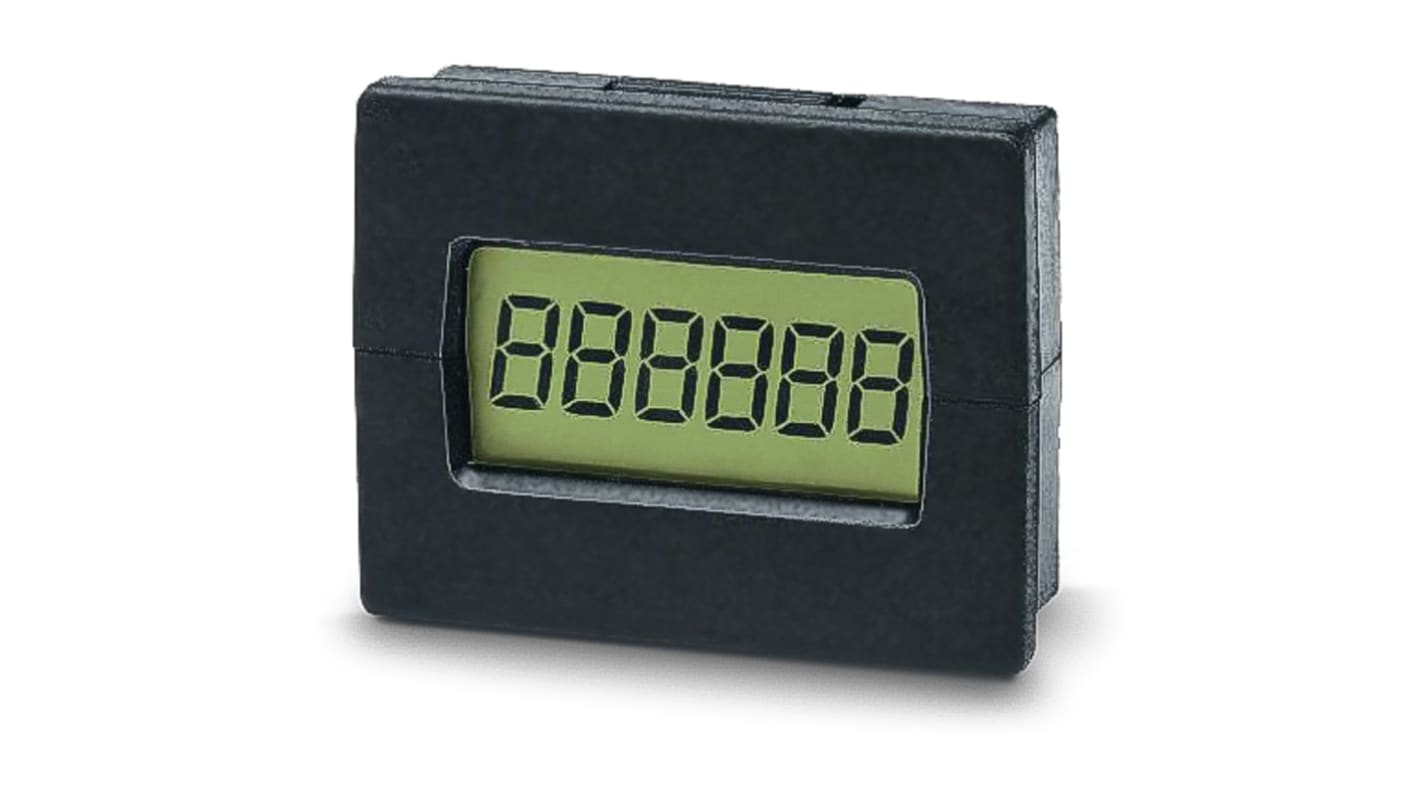 Rs-Online Contatore Trumeter Impulsi 10kHz display LCD 6 cifre 2 6 → 3 4 V c.c Rilascio limitato