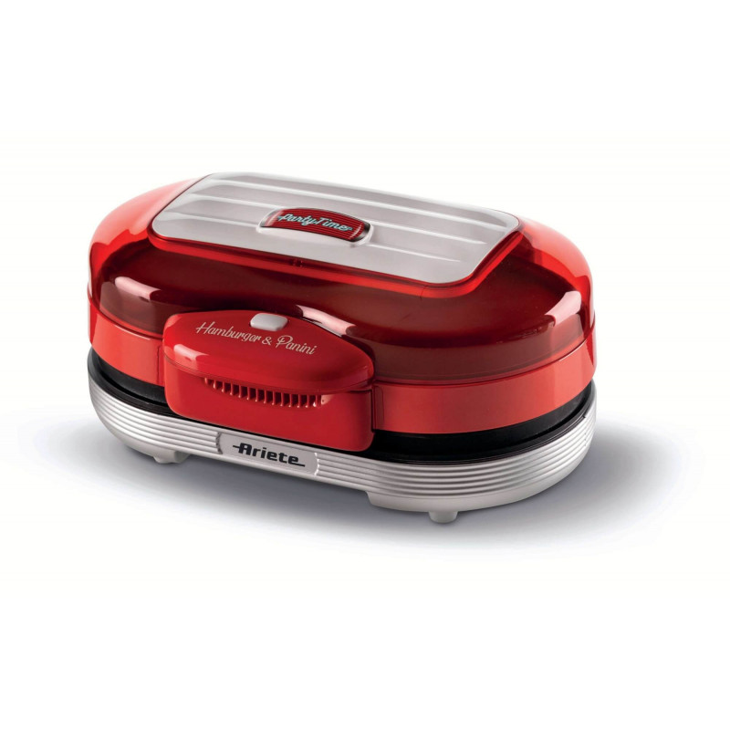 Ariete GRIGLIA ELETTRICA PER HAMBURGER ROSSO