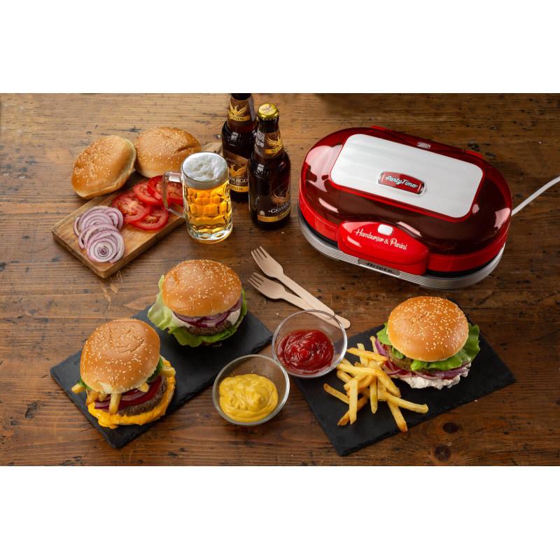 Ariete GRIGLIA ELETTRICA PER HAMBURGER ROSSO Offerta