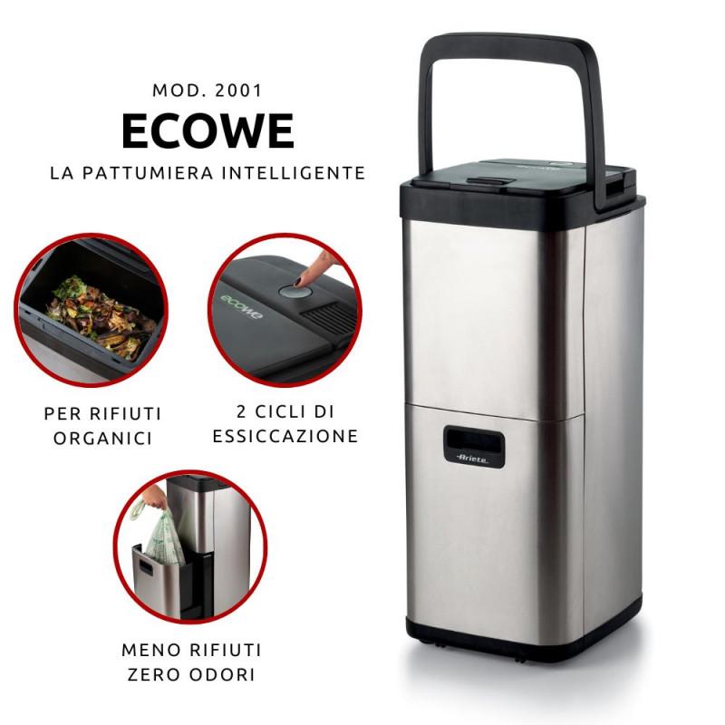 Ariete PATTUMIERA INTELLIGENTE PER ESSICCARE I RIFIUTI ORGANICI I Più Venduti
