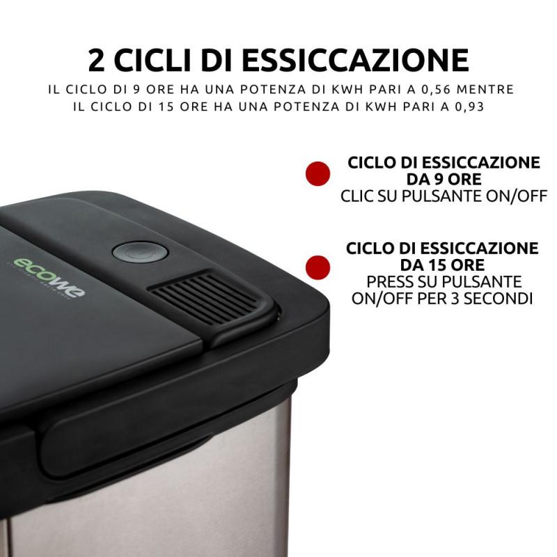 Ariete PATTUMIERA INTELLIGENTE PER ESSICCARE I RIFIUTI ORGANICI I Più Venduti