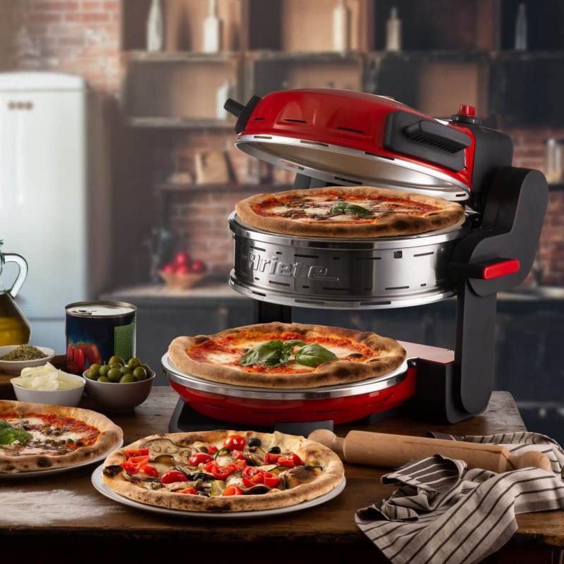 Ariete FORNO PIZZA DOPPIO IN 4’ MINUTI ROSSO Negozio