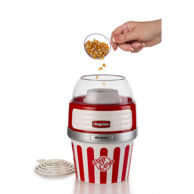 Ariete MACCHINA PER POP CORN CON CIOTOLA ESTRAIBILE ROSSO Fino Al -60%