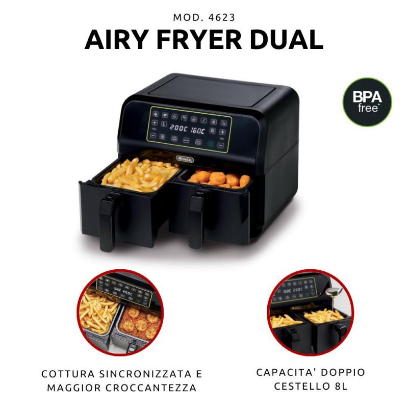 Ariete FRIGGITRICE AD ARIA CON DOPPIO CESTELLO Economico