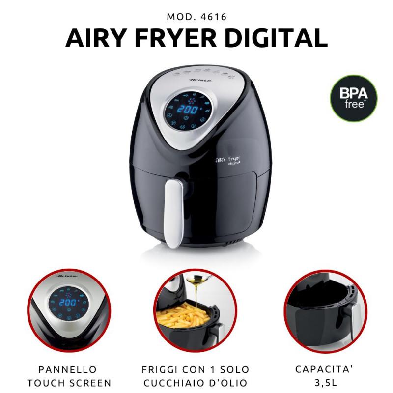 Ariete FRIGGITRICE AD ARIA 3 5 LITRI NERO 2025
