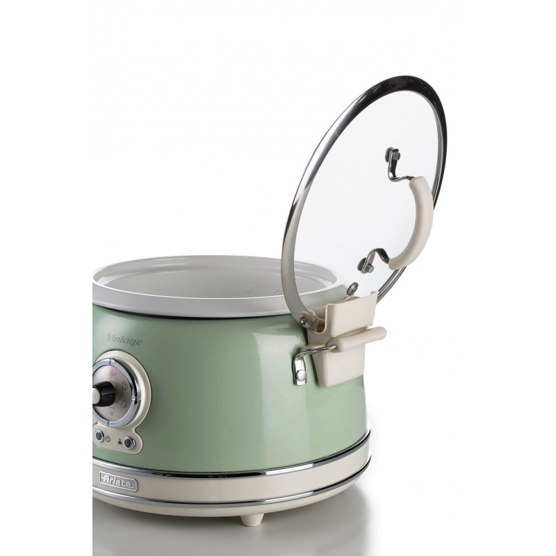 Ariete CUOCIRISO ELETTRICO E SLOW COOKER VERDE Nuovo