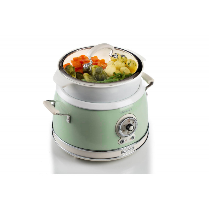 Ariete CUOCIRISO ELETTRICO E SLOW COOKER VERDE Nuovo