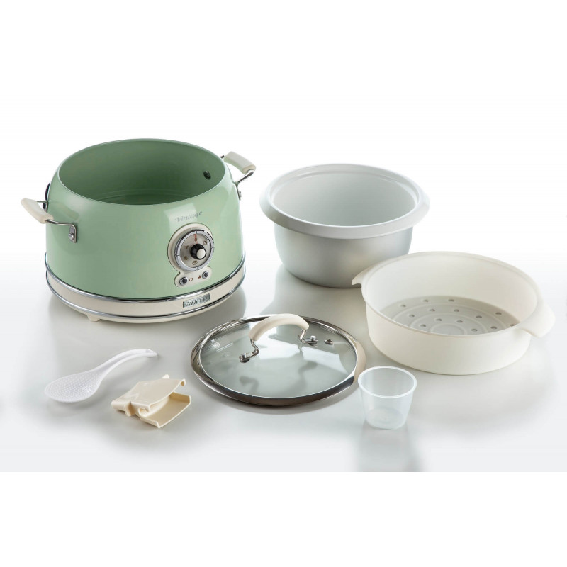Ariete CUOCIRISO ELETTRICO E SLOW COOKER VERDE Nuovo