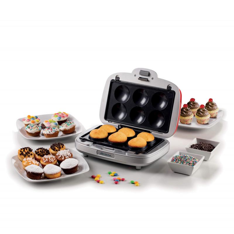 Ariete PIASTRA ELETTRICA PER MUFFIN DONUTS E SANDWICHES ROSSO Spedizione Gratuita