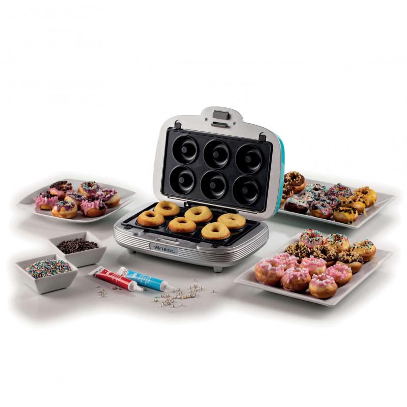 Ariete PIASTRA ELETTRICA PER MUFFIN DONUTS E SANDWICHES CELESTE Pezzi Unici