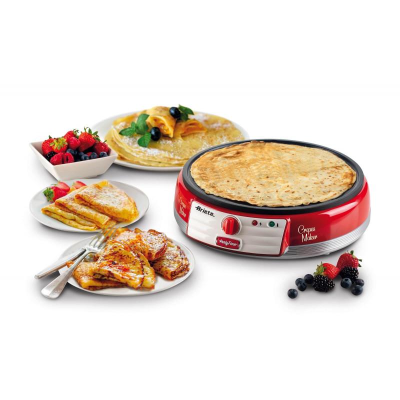 Ariete PIASTRA PER CREPES ROSSO Qualità Garantita