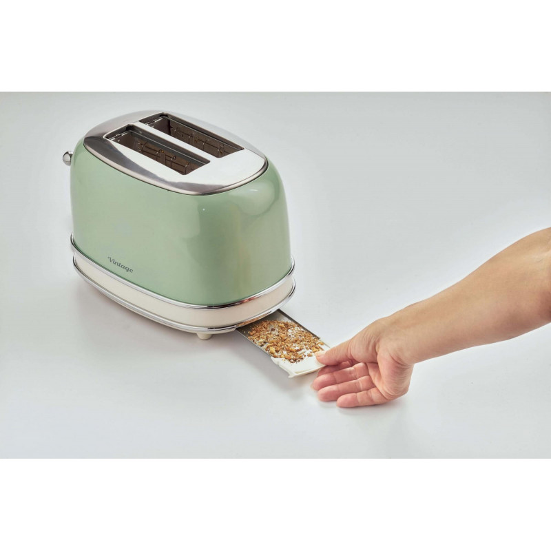 Ariete TOSTAPANE 2 FETTE VINTAGE VERDE Outlet