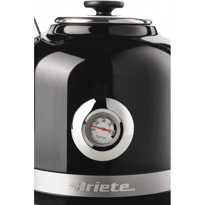 Ariete BOLLITORE ELETTRICO 1 7 LITRI LINEA MODERNA NERO Italy