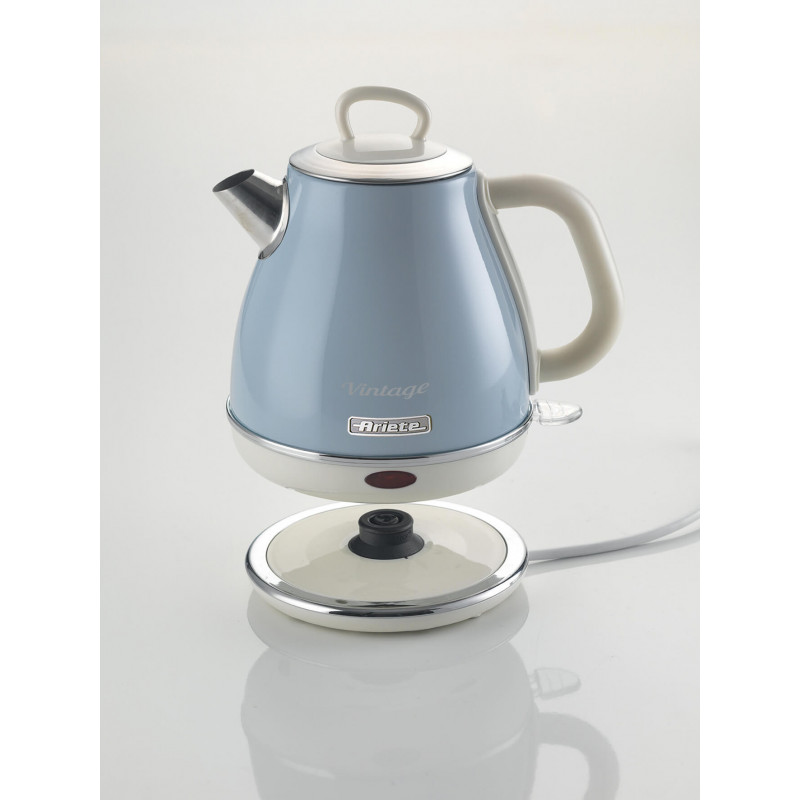 Ariete BOLLITORE ELETTRICO 1 LITRO VINTAGE CELESTE Spedizione Gratuita