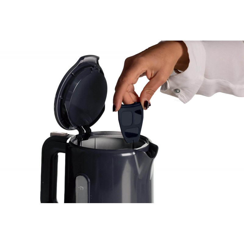 Ariete BOLLITORE ELETTRICO 1 7L BREAKFAST GRIGIO SCURO &AMP; TORTORA Consegna Veloce