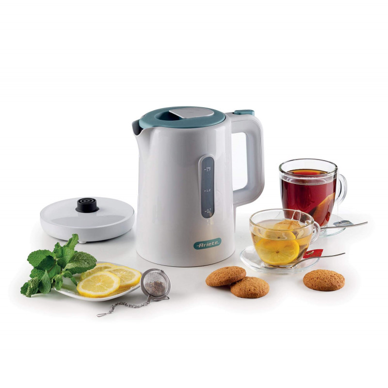 Ariete BOLLITORE ELETTRICO 1 7L BREAKFAST BIANCO &AMP; CELESTE Promozione Limitata