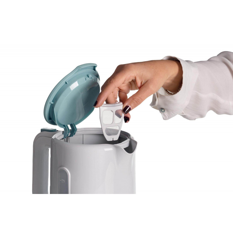 Ariete BOLLITORE ELETTRICO 1 7L BREAKFAST BIANCO &AMP; CELESTE Promozione Limitata
