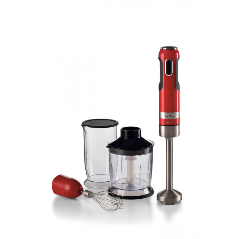 Ariete FRULLATORE A IMMERSIONE CON LAMA IN ACCIAIO INOX ROSSO Shopping Online