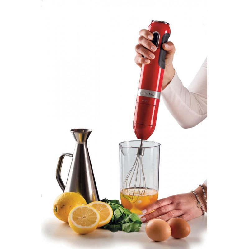 Ariete FRULLATORE A IMMERSIONE CON LAMA IN ACCIAIO INOX ROSSO Shopping Online