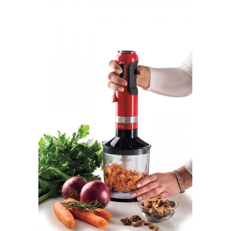 Ariete FRULLATORE A IMMERSIONE CON LAMA IN ACCIAIO INOX ROSSO Shopping Online