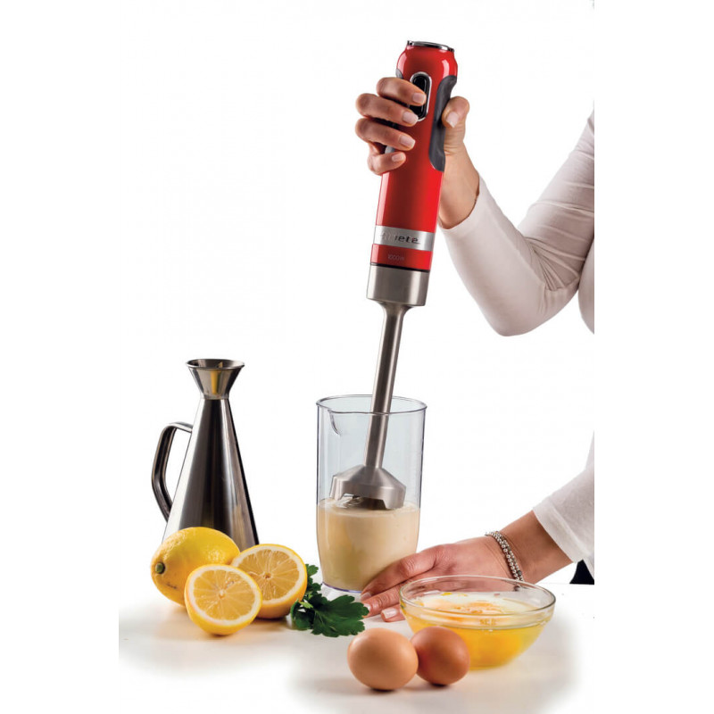 Ariete FRULLATORE A IMMERSIONE CON LAMA IN ACCIAIO INOX ROSSO Shopping Online
