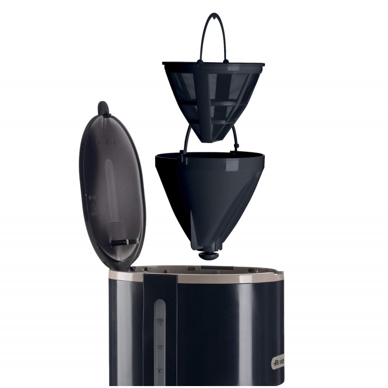 Ariete MACCHINA PER CAFFè AMERICANO GRIGIO SCURO &AMP; TORTORA Nuova