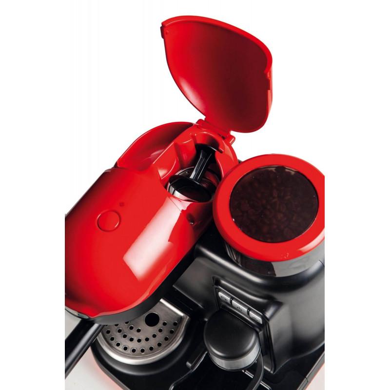 Ariete MACCHINA PER CAFFè ESPRESSO CON MACINACAFFè MODERNA ROSSO Acquista Ora