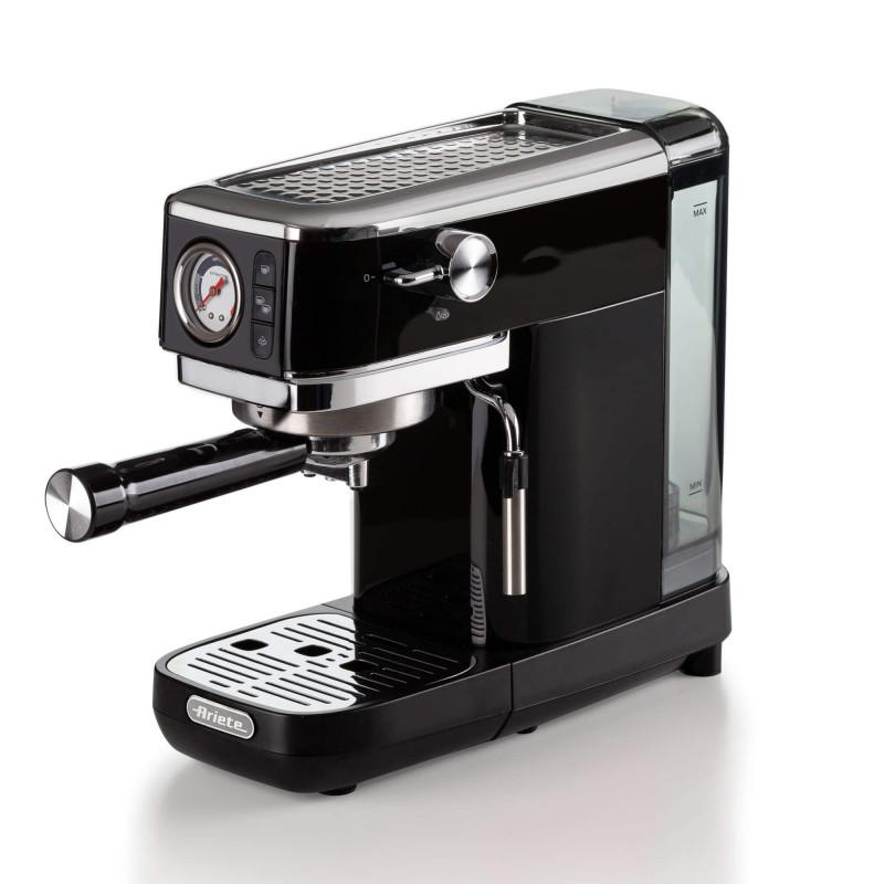 Ariete MACCHINA DA CAFFè ESPRESSO IN METALLO CON MANOMETRO NERO Economico