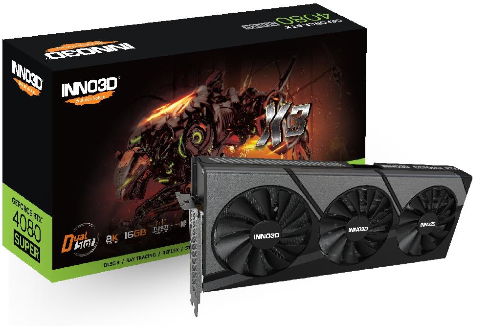 Inno3D GEFORCE RTX 4080 SUPER X3 NVIDIA 16 GB GDDR6X Spedizione Gratuita