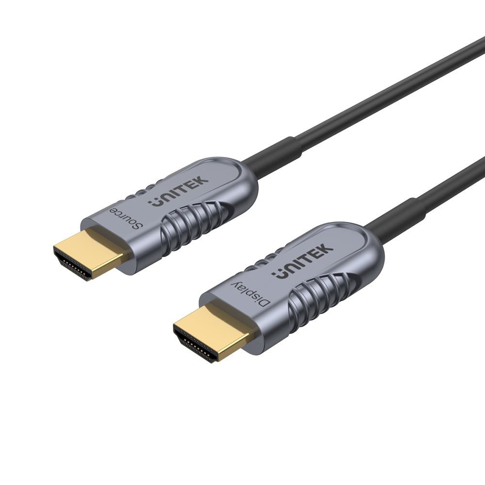 UNITEK C11028DGY cavo HDMI 10 m HDMI tipo A (Standard) Nero Grigio
