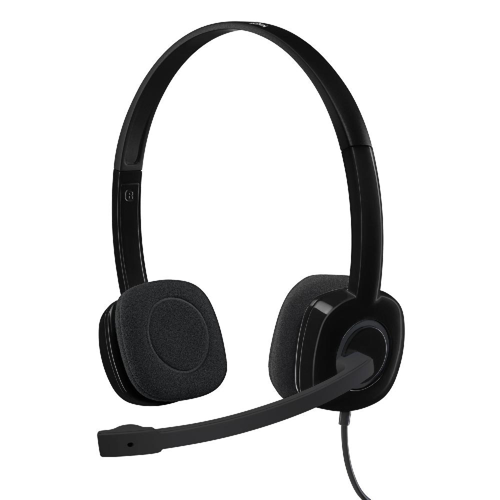Logitech H151 Auricolare Cablato A Padiglione Ufficio Nero Solo un giorno rimasto