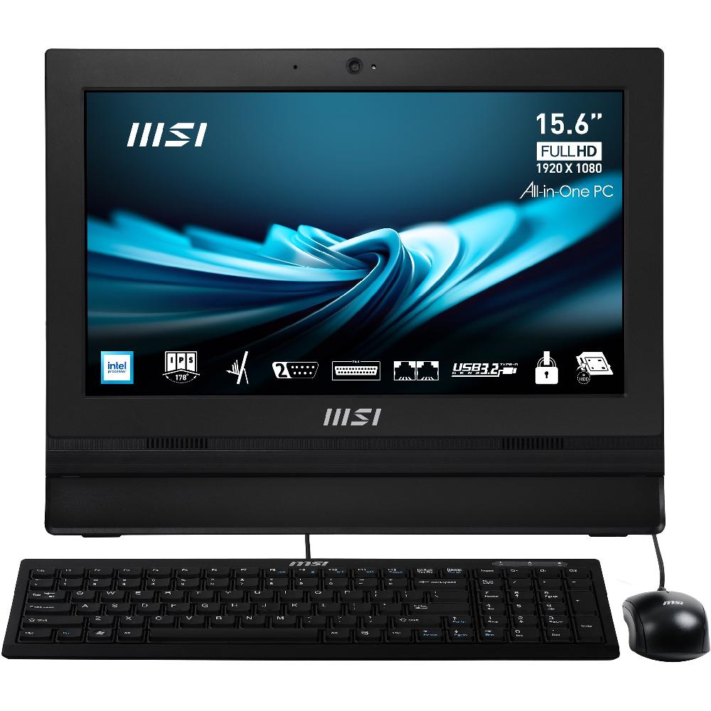 MSI Pro AP162T ADL-005IT All-in-One PC Intel® N N100 39 6 cm (15.6") 1920 x 1080 Pixel Touch screen PC All-in-one 4 GB Fino al 55% di sconto