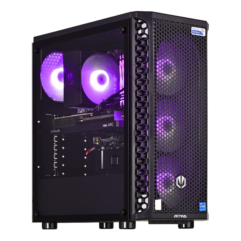 Actina 5901443337584 PC AMD Ryzen™ 5 5600 16 GB DDR4-SDRAM 1 TB SSD NVIDIA GeForce RTX 4060 Ti Midi Tower Nero Fornitura limitata