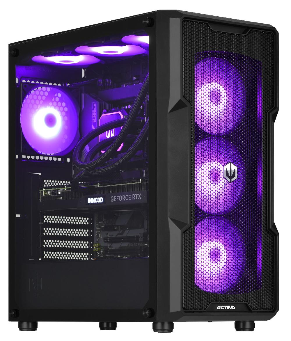 Actina 5901443337560 PC AMD Ryzen™ 7 7800X3D 32 GB DDR5-SDRAM 1 TB SSD NVIDIA GeForce RTX 4090 Midi Tower Nero Shopping online