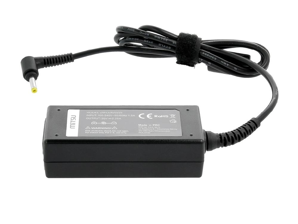 notebook charger mitsu 20V 2.25A (4.0X1.7) LENOVO 45W Offerta San Valentino