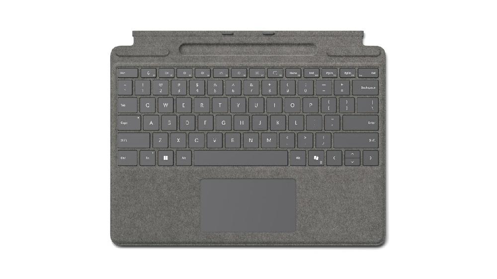 Microsoft Surface Pro KB w/ PenStor Microsoft Cover port Platino Rilascio limitato