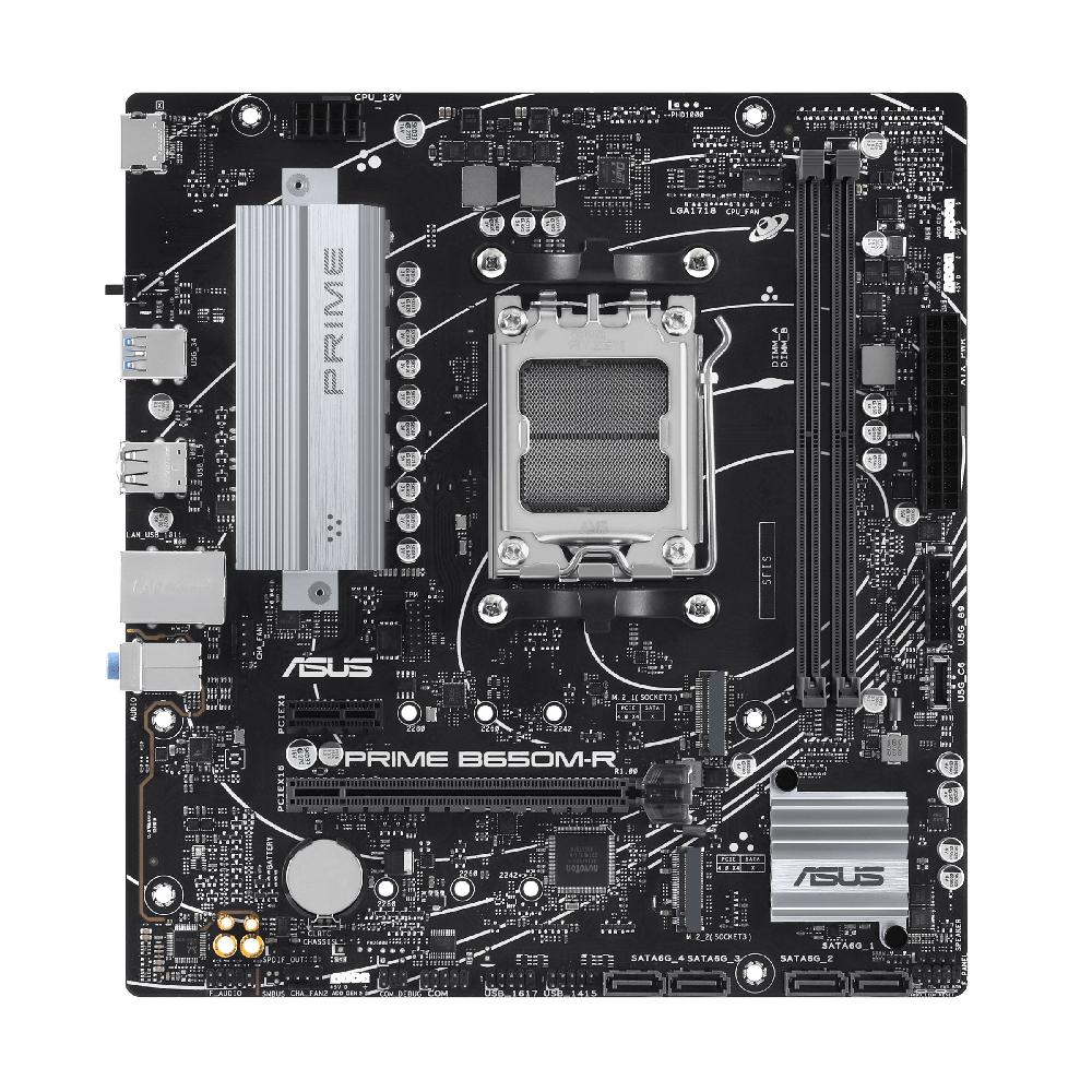 ASUS PRIME B650M-R AMD B650 Presa di corrente AM5 micro ATX Fino al 55% di sconto